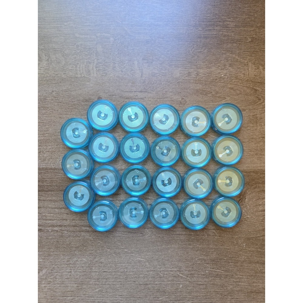 23‎ Blue NFC LEGO Dimensions Toy Tags Discs Lot Vehicle or Minifigure Stand